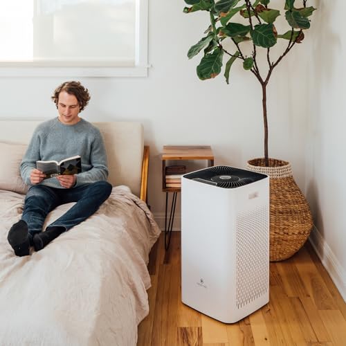 Medify MA-112 Air Purifier V3.0 with True HEPA H13 Filter | 5,948 ft² Coverage in 1hr for Smoke, Wildfires, Odors, Pollen, Pets | Quiet 99.9% Removal